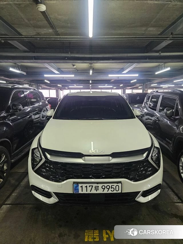 Kia Sportage 5th Generation 2023 Белый из Кореи