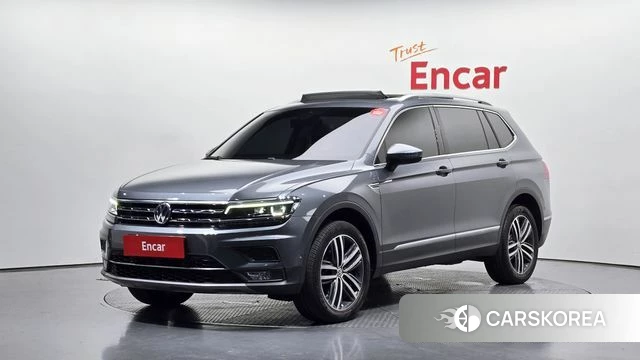 Volkswagen Tiguan Allspace 2020 Серый из Кореи