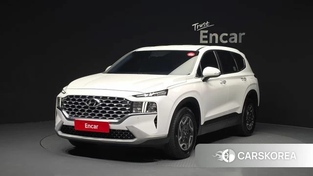 Hyundai The New Santa Fe 2021 Белый из Кореи