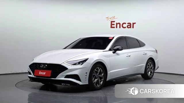 Hyundai Sonata (DN8) 2021 Белый из Кореи