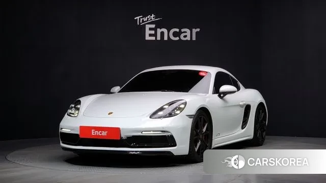Porsche 718 Cayman 2019 Белый из Кореи