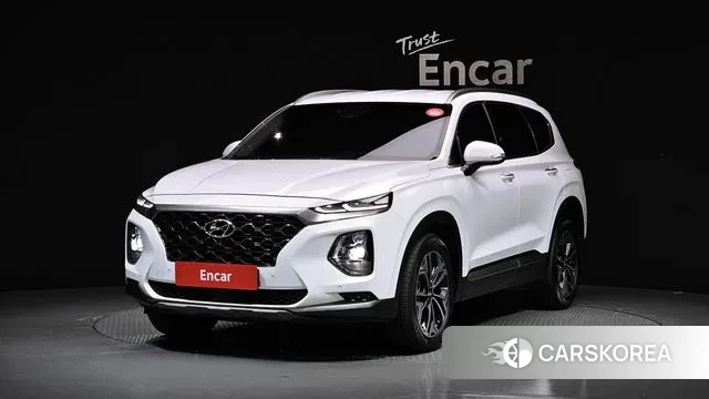 Hyundai Santa Fe TM 2019 Белый из Кореи