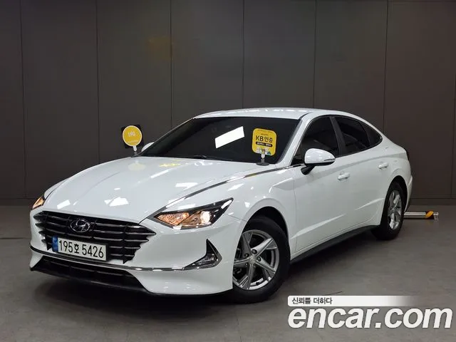 Hyundai Sonata (DN8) 2023 Белый из Кореи