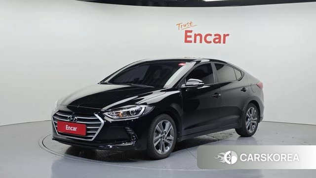 Hyundai Avante AD 2018 Черный из Кореи