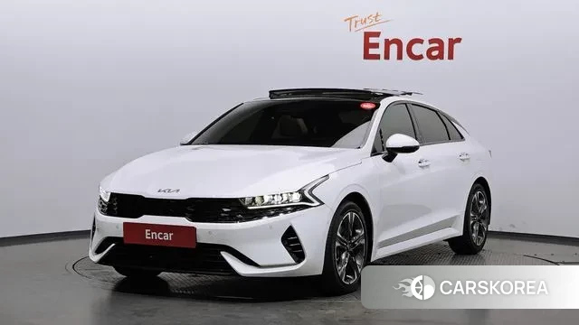 Kia K5 Hybrid 3rd Generation 2023 Белый из Кореи
