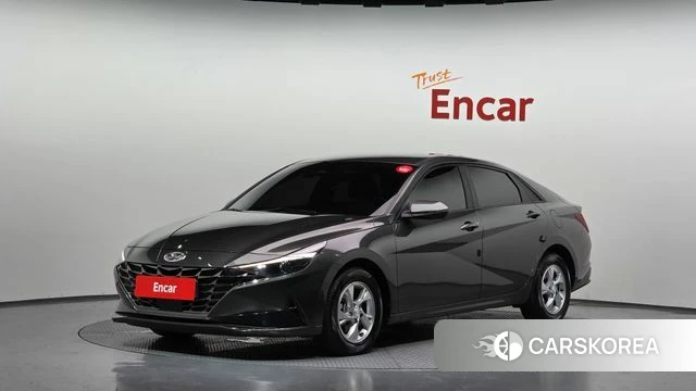 Hyundai Avante (CN7) 2021 Серый из Кореи
