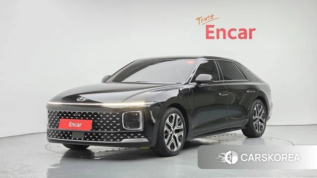 Hyundai Grandeur (GN7) 2023 Черный из Кореи