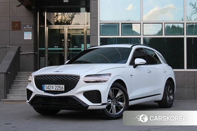 Genesis GV70 2021 Белый из Кореи