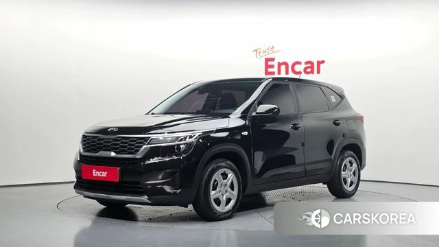 Kia Seltos 2020 Черный из Кореи