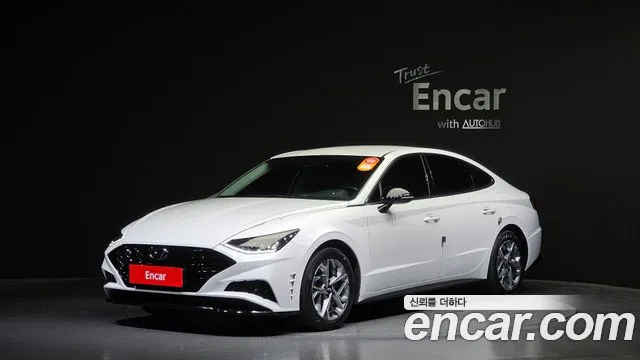 Hyundai Sonata (DN8) 2021 Белый из Кореи