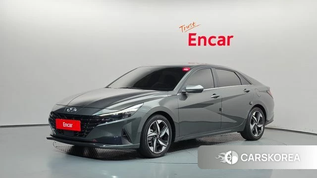 Hyundai Avante Hybrid (CN7) 2021 Серый из Кореи