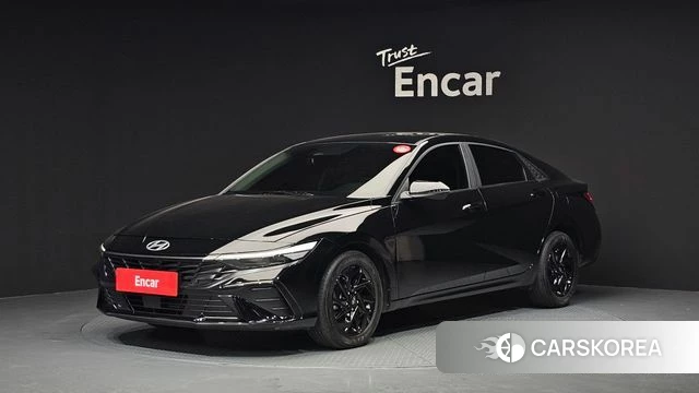 Hyundai The New Avante (CN7) 2023 Черный из Кореи