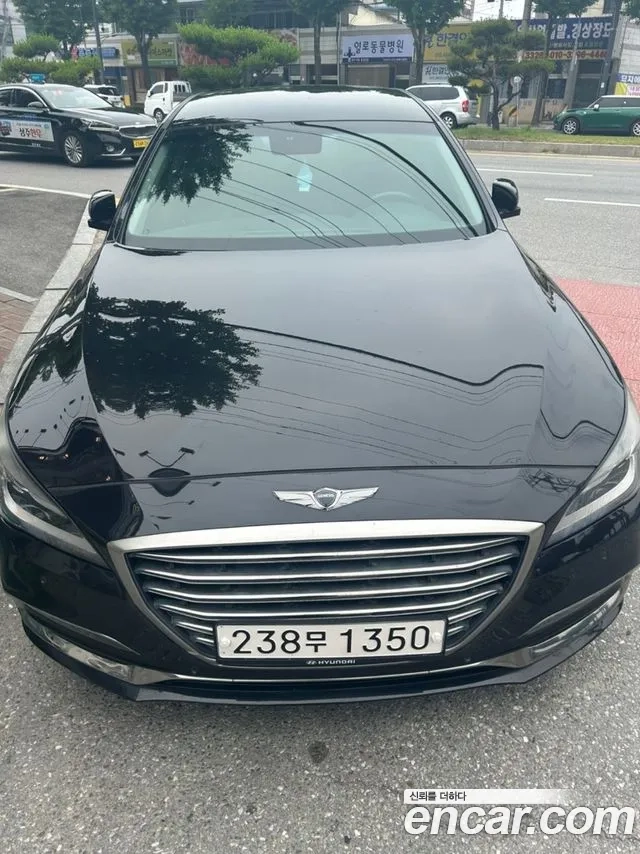 Genesis G80 2018 Черный из Кореи