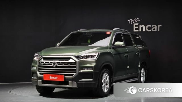 Ssangyong The New Rexton Sport 2024 Зеленый из Кореи