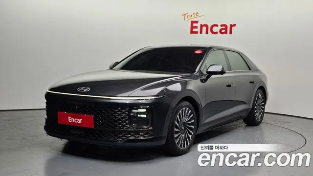 Hyundai Grandeur Hybrid (GN7) 2023 Серый из Кореи