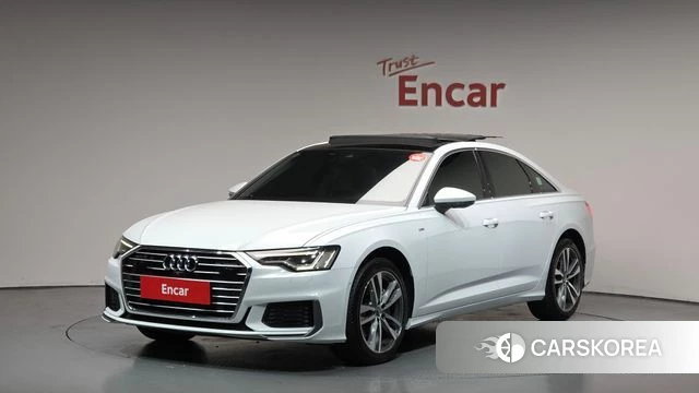 Audi A6 (C8) 2020 Белый из Кореи