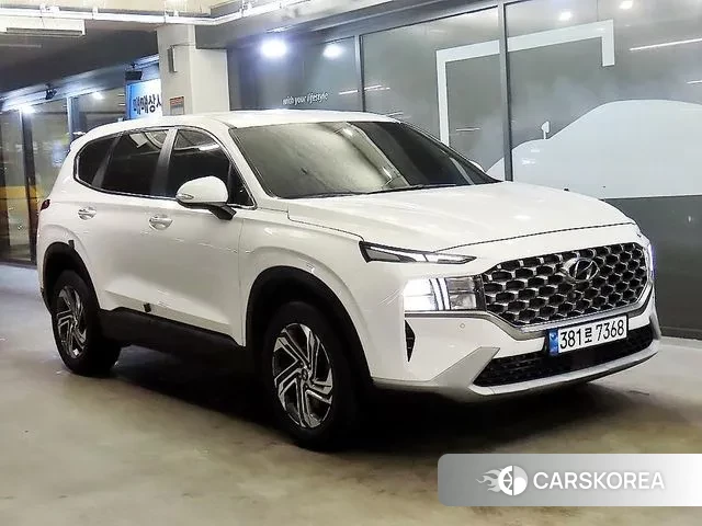 Hyundai The New Santa Fe 2021 Белый из Кореи