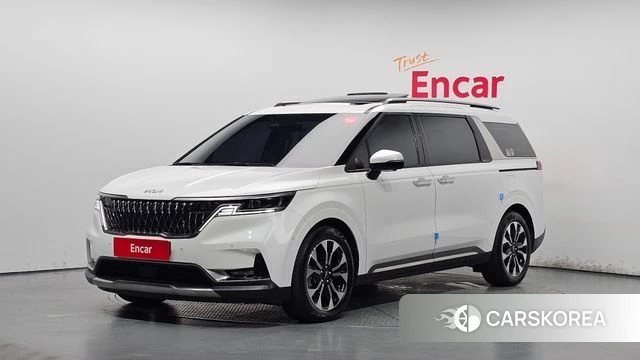 Kia Carnival 4th generation 2023 Белый из Кореи
