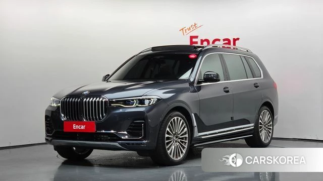 BMW X7 (G07) 2022 Серый из Кореи