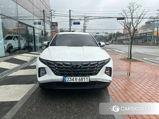 Hyundai Tucson (NX4) 2020 Белый из Кореи