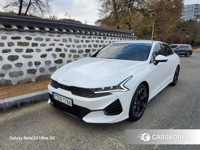 Kia K5 3rd generation 2023 Белый из Кореи