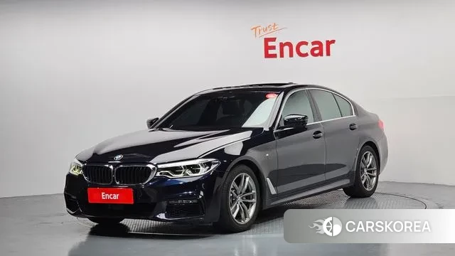 BMW 5 Series (G30) 2019 Синий из Кореи