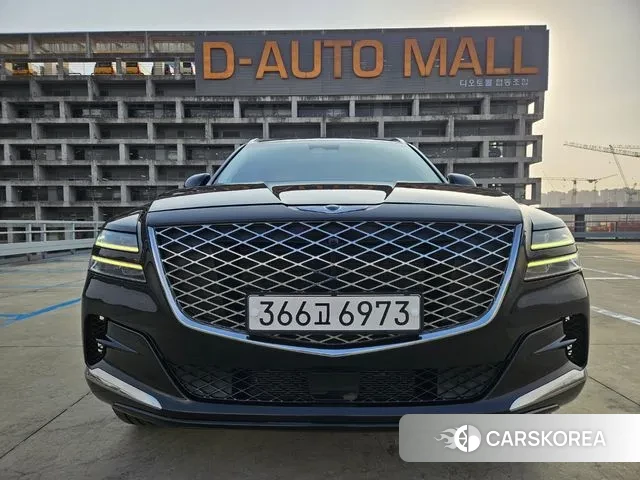 Genesis GV80 2022 Черный из Кореи