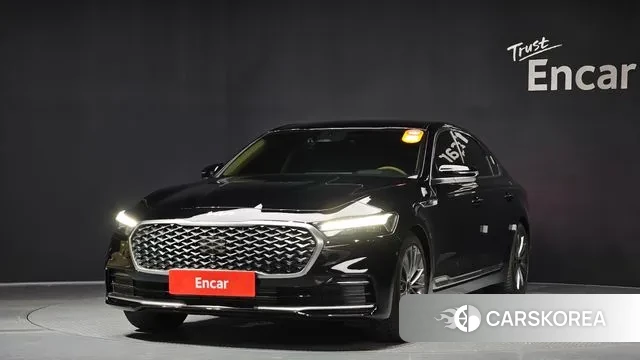 Kia The New K9 2nd generation 2023 Черный из Кореи