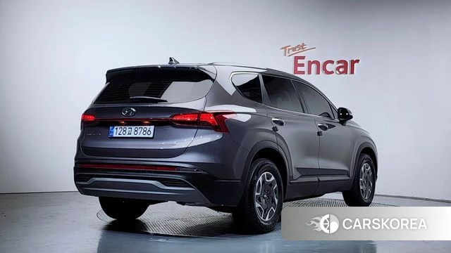 Hyundai The New Santa Fe 2022 Серый из Кореи