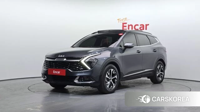 Kia Sportage 5th Generation Hybrid 2023 Серый из Кореи