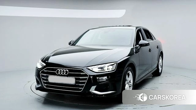 Audi A4 (B9) 2022 Черный из Кореи