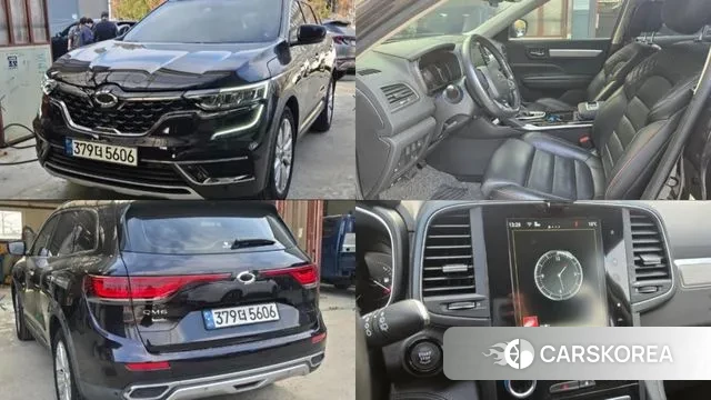 Renault Korea (Samsung) The New QM6 2022 Черный двухцветный из Кореи