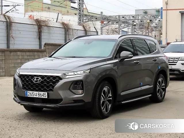Hyundai Santa Fe TM 2018 Серый из Кореи