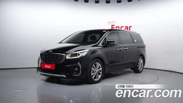 Kia The New Carnival 2020 Черный из Кореи