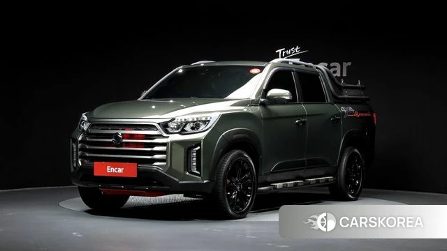 Ssangyong The New Rexton Sport 2021 Темно-зеленый из Кореи