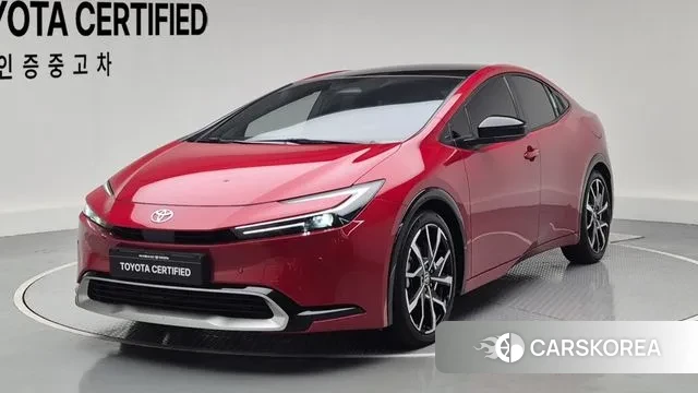 Toyota Prius 5th Generation 2023 Красный из Кореи