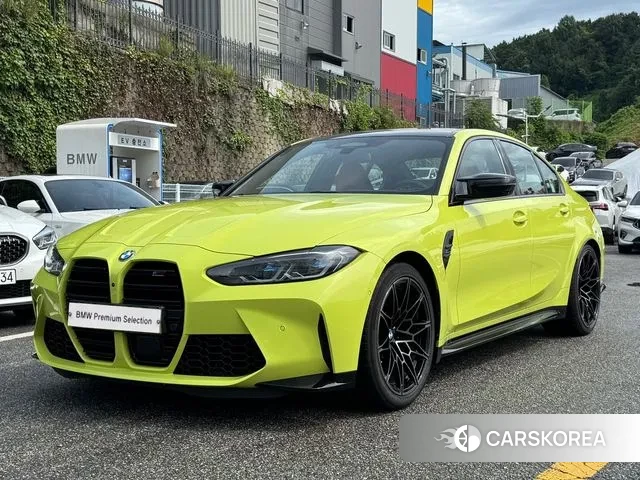 BMW M3 (G80) 2024 Желтый из Кореи