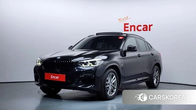 BMW X4 (G02) 2020 Черный из Кореи