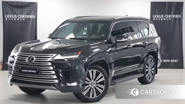 Lexus LX 4th Generation 2025 Черный из Кореи