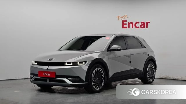Hyundai Ionic 5 2022 Серебристо-серый из Кореи