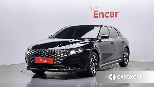 Hyundai The New Grandeur IG Hybrid 2022 Черный из Кореи