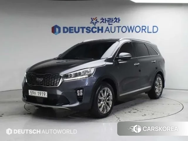 Kia The New Sorento 2018 Серый из Кореи