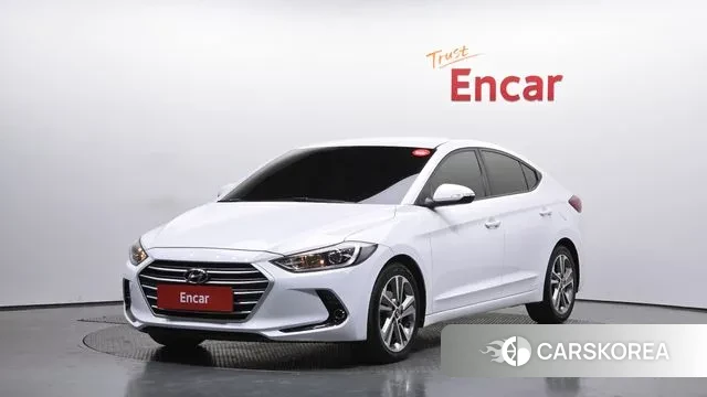 Hyundai Avante AD 2018 Белый из Кореи