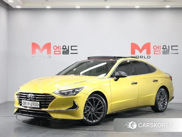 Hyundai Sonata (DN8) 2020 Желтый из Кореи