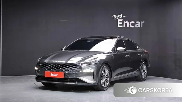 Kia K8 2021 Серый из Кореи