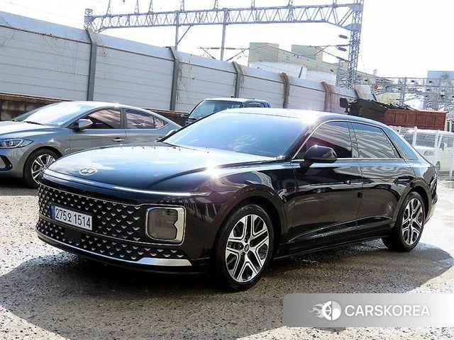 Hyundai Grandeur (GN7) 2023 Черный из Кореи