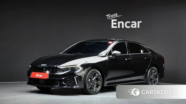 Kia The New K5 3rd generation 2023 Черный из Кореи