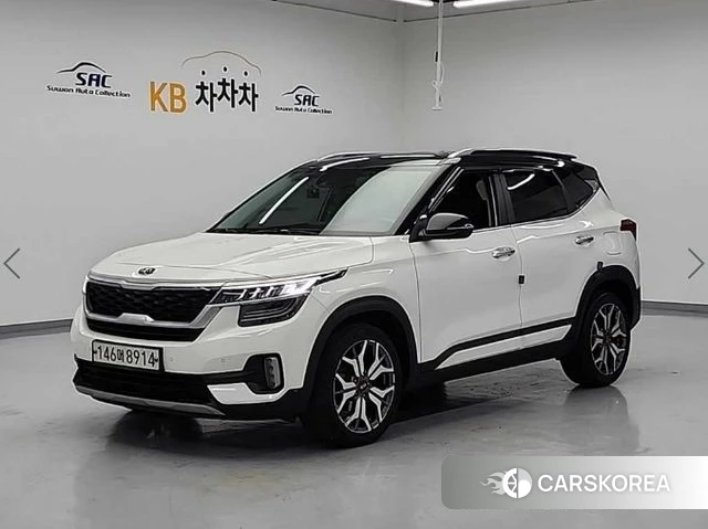 Kia Seltos 2019 Белый из Кореи