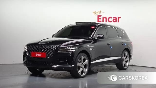 Genesis GV80 2021 Черный из Кореи