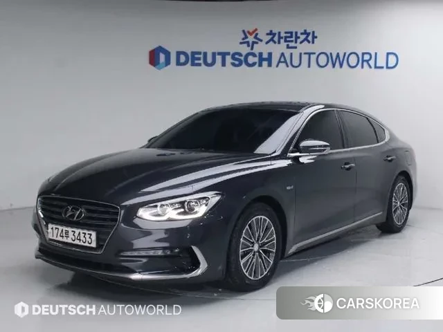 Hyundai Grandeur IG Hybrid 2018 Серый из Кореи